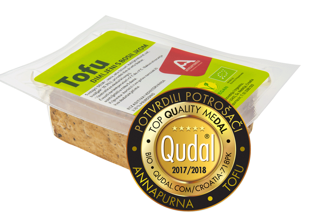 Dimljeni tofu s bosiljkom eko