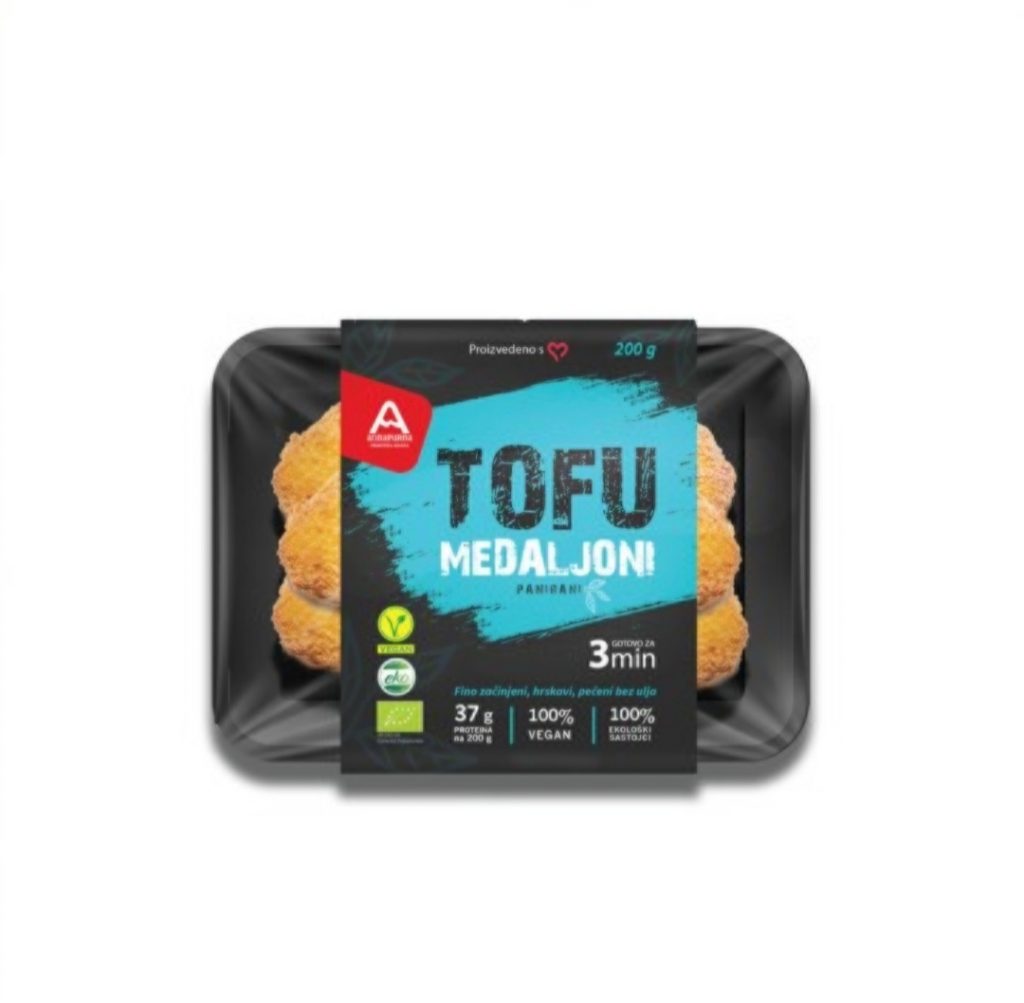 Tofu medaljoni panirani eko