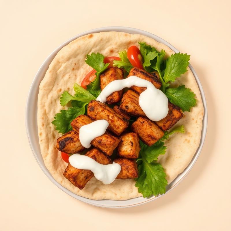 Pita s vege kebabom