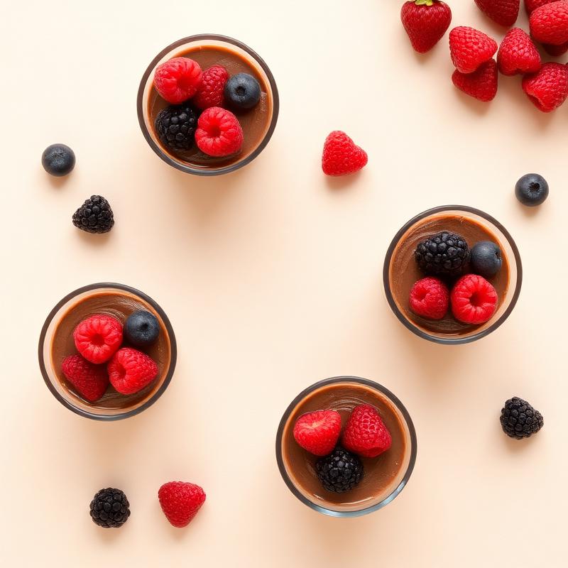 Čokoladni mousse od svježeg tofua